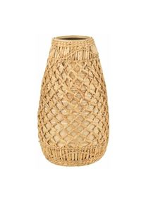 Paris Prix - Vase Déco Tressé bambou 50cm Naturel
