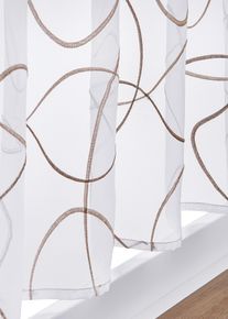 Kirjailtu salusiini, beige, K/L: 30/90 cm, bonprix