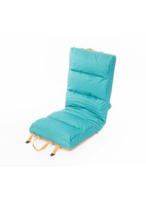 Chaise de camping Lounger pétrole bleu 128x52 cm - WESTMANN