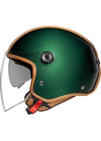 Nexx Y.10 Midtown, open face helmet , color: Dark Green/Brown , size: L