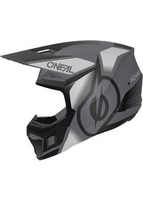 O Neal ONeal 3SRS Vision, motocross helmet , color: Matt Black/Grey , size: L