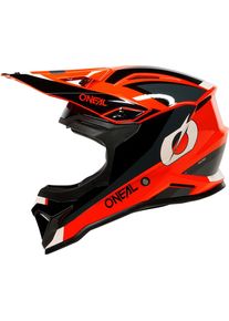 O Neal ONeal 1SRS Stream, casco cross bambini , colore: Opaco Nero/Rosso/Bianco , dimensione: M