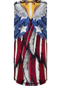 Zan Headgear Motley SportFlex U.S.A., multifunctional headwear , color: Red/White/Blue , size: One Size