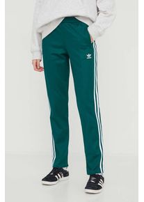 adidas Originals pantaloni de trening culoarea verde, cu imprimeu IP0628