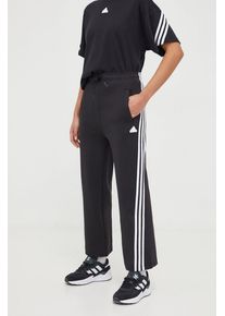 adidas pantaloni de trening culoarea negru, cu imprimeu IN9474