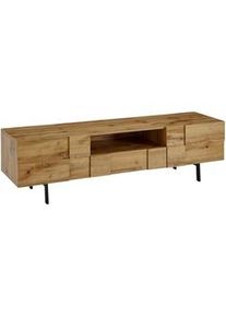 Mid.you Lowboard , Braun , Holzwerkstoff , 1 Schubladen , 160x46x43 cm , stehend , Wohnzimmer, TV Möbel, Lowboards
