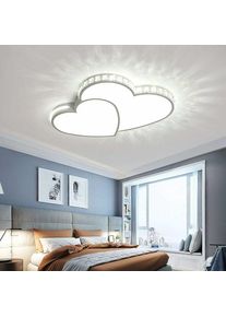 Led plafonnier de bande dessinée plafond Moderne à LEDs lampe créative moderne romantique lampe coeur forme acrylique décoration lumière fille garçon