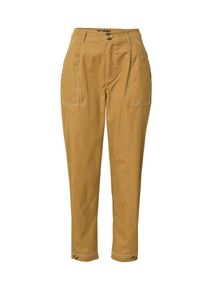 Gina Tricot Dames Bandplooibroek 'Kali' mosterd 32