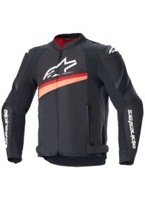 Alpinestars T-GP Plus V4 Airflow Textiljacke (Schwarz/Rot)