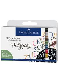 Kalligrafikus tollak Faber-Castell Pitt / 8 db készlet (kaligrafikus)