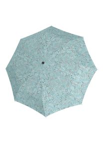 Knirps Heren Paraplu 'Automatic A.760' turquoise / lichtblauw / gemengde kleuren One Size