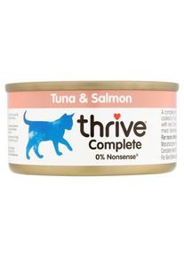 Thrive Cat Complete 12x75g Thunfisch & Lachs