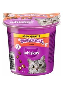 whiskas Croquants 10x90 g (60 g + 50 % gratuit) Bœuf