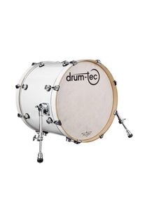 drum-tec pro 3 Bass Drum 20" x 16" (piano white) b-stock