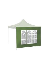 Bočnice pre párty stan CATTARA 13341 Window Waterproof 2x3m zelená