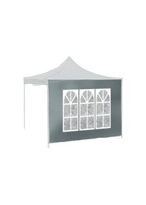 Bočnice pre párty stan CATTARA 13345 Window Waterproof 2x3m sivá