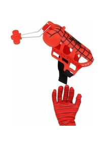 Gant de Lanceur Spiderman, Jouets de Gant d'araignée d'halloween en Plastique Cosplay Gant Lanceur de Poignet Jouets Ensemble Cadeau pour Les Fans de