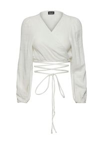 Pieces, Damer, Bluse 'Stina', Offwhite, Størrelse XL