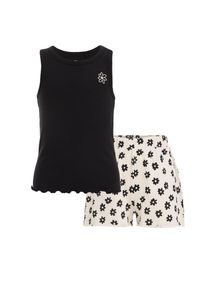 WE Fashion Pijama em bege, preto