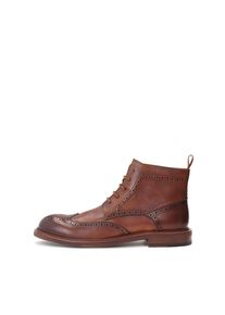 Kazar Botas com atacadores em castanho