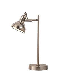 Lampe de table décorative murray nickel - Nickel - Lúzete