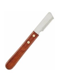 Ferribiella - Couteau à découper à 17 dents avec manche en bois pour droitier