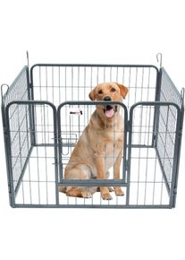 MaxxPet Enclos pour chiots - Chenil pour chiots - Pliable - Cage pour chiens - Cage pour chiots - 101x79cm - 4 pièces