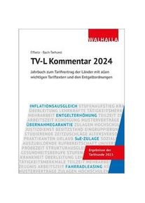 Tv-L Kommentar 2024 - Jörg Effertz Andreas Bach-Terhorst Gebunden