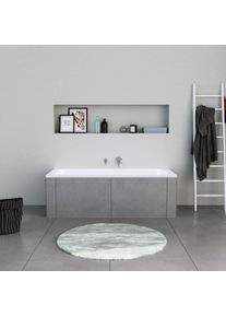 Duravit DuraPecos Rechteck-Badewanne mit einer Rückenschräge, für Einbau, Weiß aus Sanitäracryl – Größe wählbar