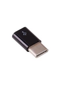 Raspberry Pi Raspberry Pi Adapter Micro USB auf USB-C, schwarz - USB-MICRO B TO USB-C ADAPTER BLACK