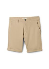 Tom Tailor Herren Slim Chino Shorts, braun, Uni, Gr. 28, baumwolle