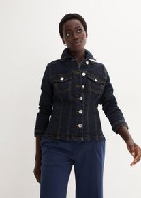 Veste en jean - bleu - taille 38 avec coton - bonprix