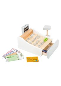 Small Foot - Wooden Toy Cash Register with Accessories 15dlg.