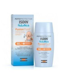 ISDIN Solare Fotoprotector Pediatrics Fusion Fluid Mineral Baby SPF 50 Protectie Solara ml