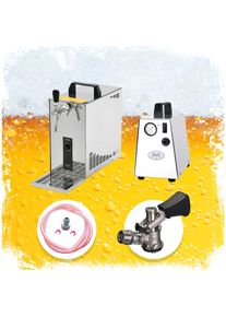 ich-zapfe Ensemble complet - Tireuse a biere - PYGMY 25 machine a biere, pompe a biere 1 ligne, caisse à bière 35 litres/h, Green Line