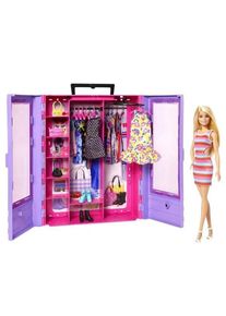 Barbie Ultimate Closet Doll And Playset Portable Fashion Toy With Doll Clothes And Accessories