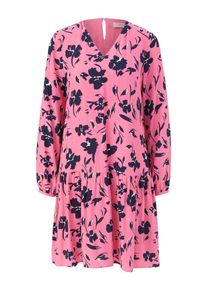 comma, comma casual identity Dames Jurk lichtroze / zwart / wit 32