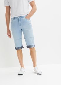 bonprix Bermudy dżinsowe, Regular Fit niebieski 34