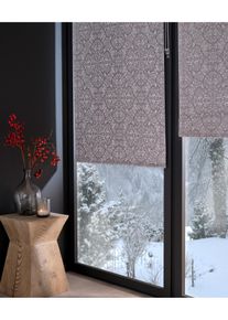 Tenda a rullo oscurante jacquard con arabeschi - Grigio - Taglia 1 (Alt. / largh. 150x45 cm) - bonprix