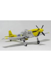 P-51 Mustang EPO 1200mm silber/gelb PNP