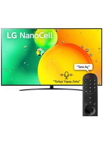 NanoCell 43NANO766QA tv 109,2 cm (43) 4K Ultra hd Smart tv Wifi Noir - LG