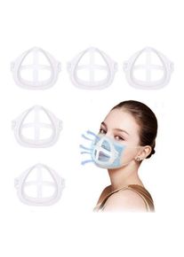 Cool Protection Stand - Support de masque 3D - Cadre de support intérieur pour masque facial - Supports en plastique - Plus d'espace pour une