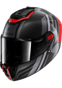 SHARK Spartan RS Carbon Shawn, integraalhelm , kleur: zwart/zilver/oranje , maat: L