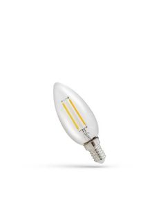 E14 Kynttilälamppu LED 1W 4000K 120 lumenia kirkas