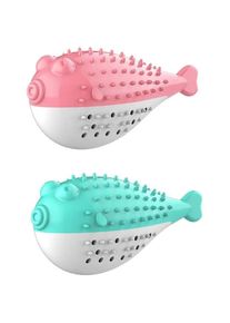 2Pcs Jouet Dentaire Chat, Jouets à l'herbe à Chat, Jouet pour Chat Jouet Molaire en Silicone À Mâcher Jouet Chaton Cataire Brosse À Dents Forme de