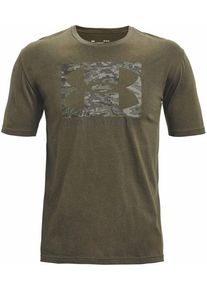 Under Armour Camo Boxed Logo M - T-Shirt - Herren