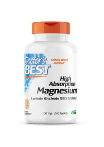 Doctor's Best Doctor, s Best, High Absorption Magnesium, 240 Tabletten! [1.029,17 EUR pro kg]