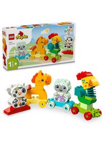 LEGO® DUPLO® - Tren cu animale 10412, 19 piese