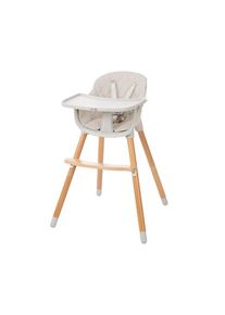 roba 2-in-1-Hochstuhl »Style Up wood« - Tchibo - Weiss - Massivholz