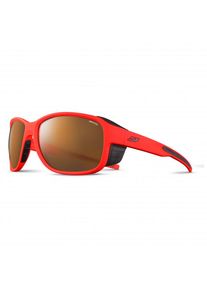 Julbo - Montebianco 2 Photo + Polarizing S 2-4 (VLT 5-20%) - Brebrille, brunt/rød